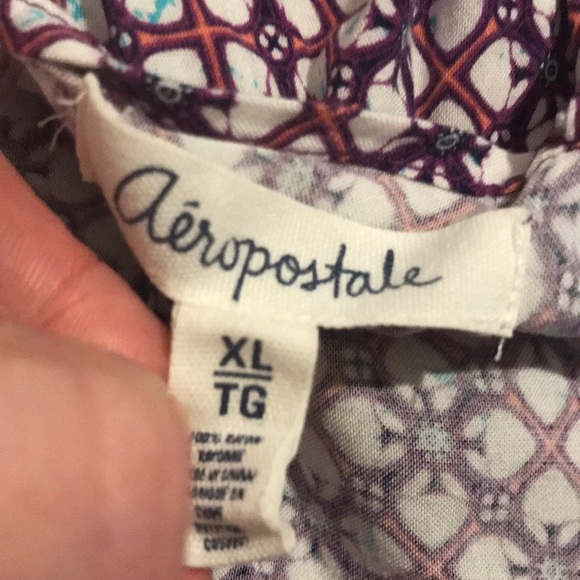 Sold Aeropostale floral print dress xl - Picture 4 of 6